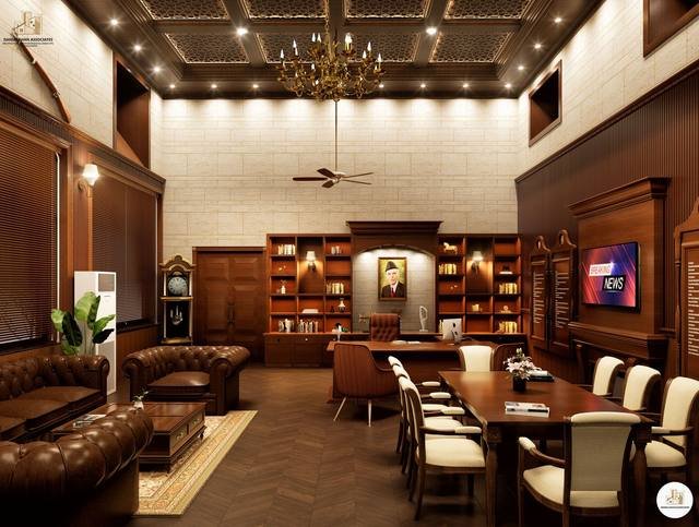 CEO Office — Office Interior in Faisalabad by Danial Khan & Associates