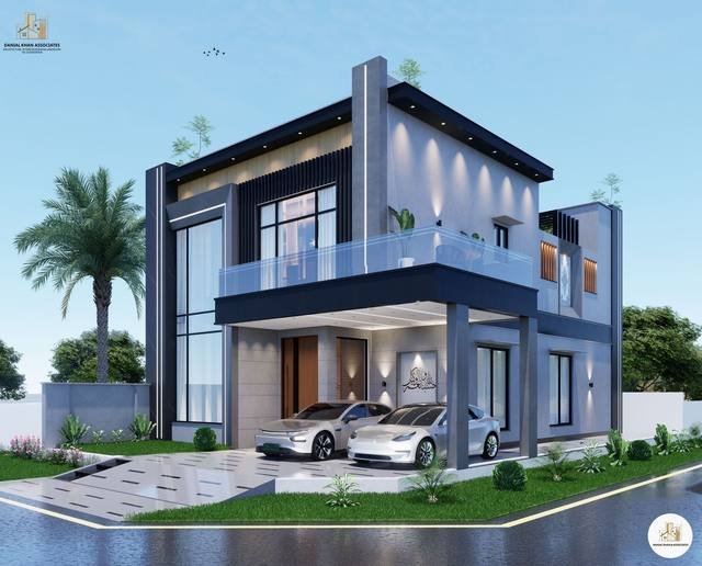 10 Marla Turnkey Residence — Turnkey Residence in Lahore by Danial Khan & Associates