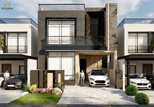 5 Marla — New Elevation — Residence in Lahore by Danial Khan & Associates